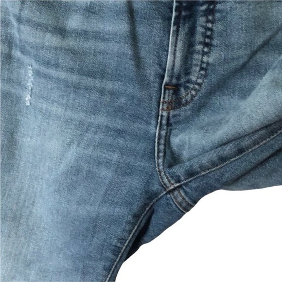 Everlane High Rise Skinny Jeans Blue Women’s Size 26 Distressed Stretch Denim - Picture 14 of 16